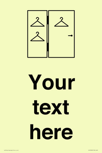 Custom information:  Large Changing room